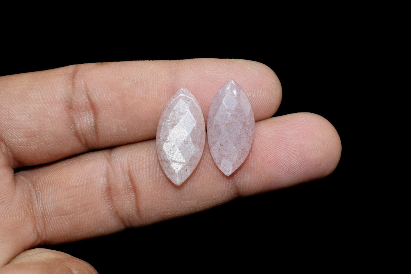 Peach Moonstone 10x20mm Faceted Marquise Briolettes Moonstone Faceted Briolette Peach Moonstone Marquise Briolette,Faceted stone Briolettes