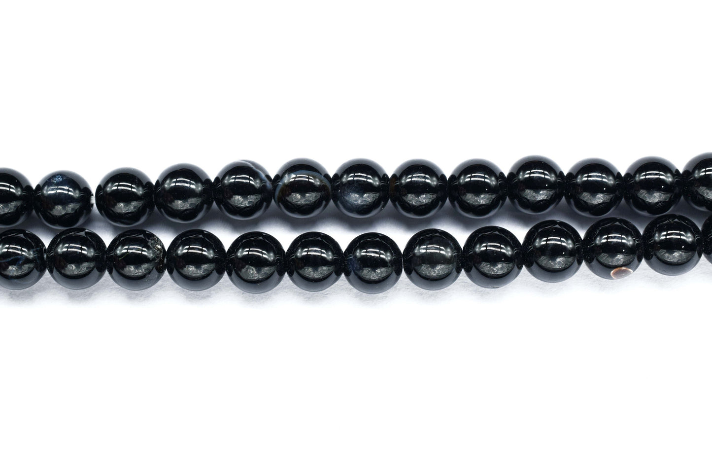 Black Onyx Smooth Gemstone Briolettes,Onyx Beads Strands Jewelry,Black Onyx Gemstone 6mm To 7mm Round Shape 15 Inch Beads Strands Jewelry
