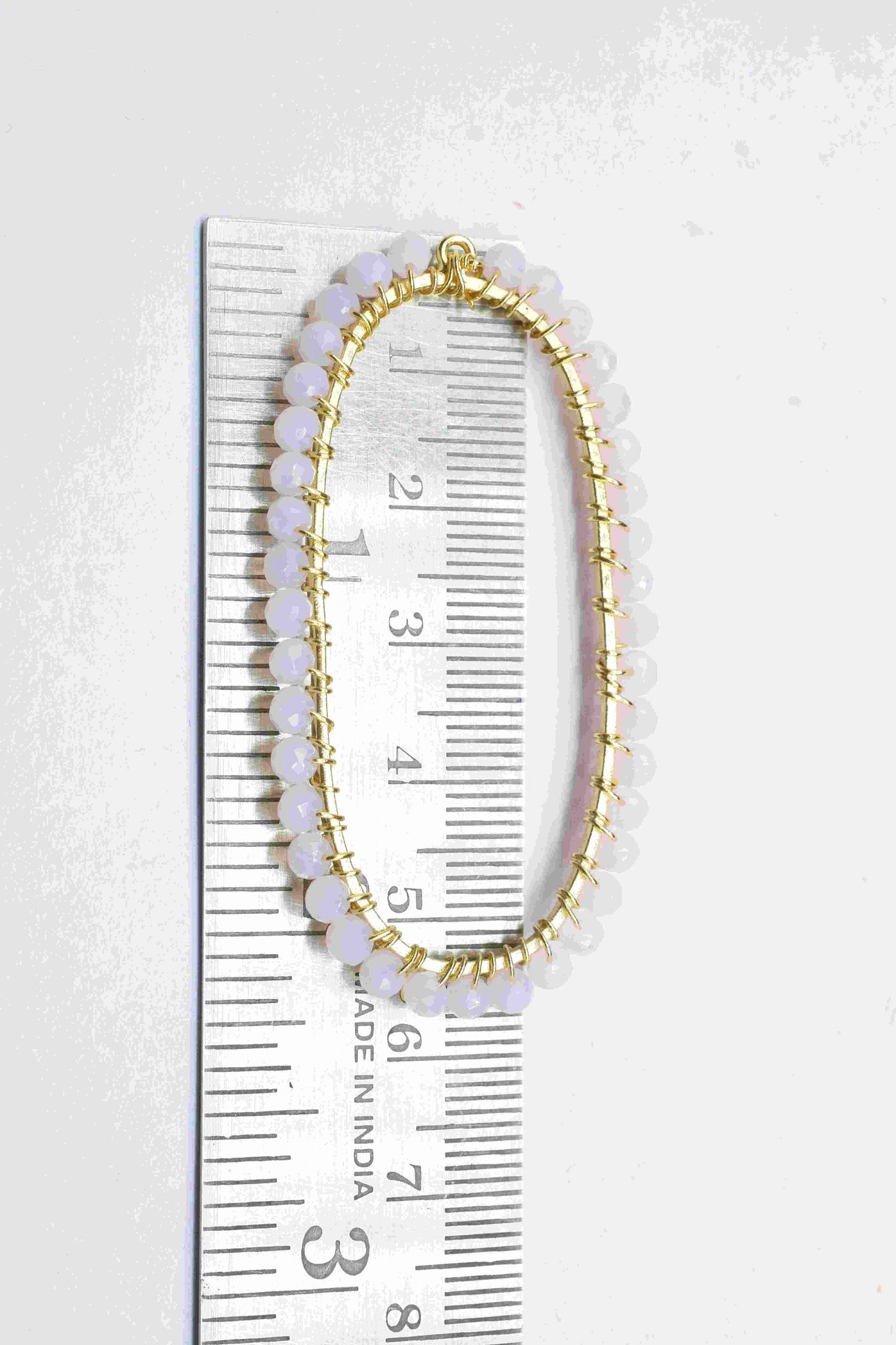 Pink Chalcedony Wire Wrapped Connector,Oval Pendant Component,Rose Quartz Handmade link,Beaded Hoops Finding Component,Pink Quartz Jewelry