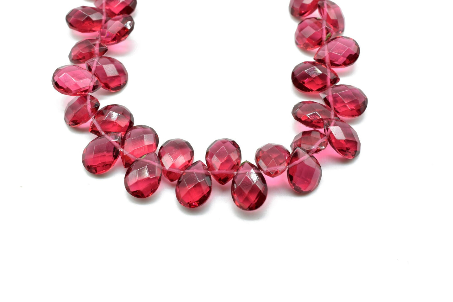 Pink Tourmaline Teardrop 7x10mm Briolettes,Natural Gemstone Teardrop Briolette,Super fine Pink Tourmaline briolette,jewelry making briolette