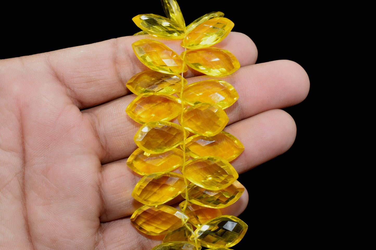 citrine 10x20mm Pear Shape Briolettes ,10x20mm Tie Shape beads,Jewelry Making Supply,jewelry Findings item,citrine Briolette,citrine Beads