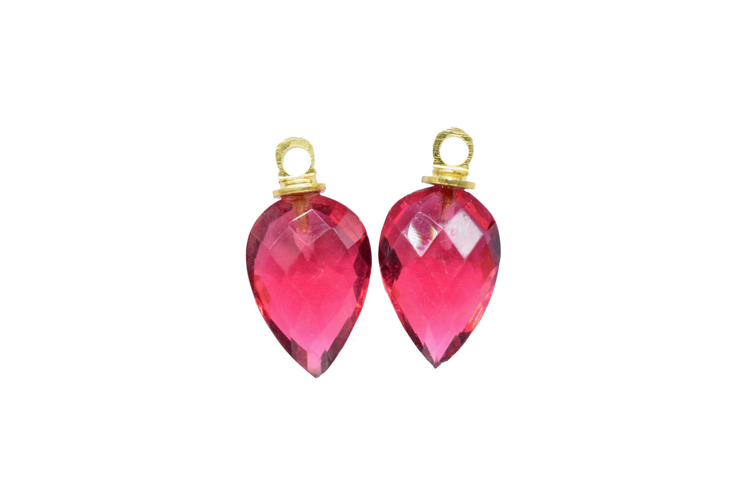 Multi Gemstone briolettes Pendant,Handmade Jewelry Making Craft,Pear Shape Pendant,Earring Connector,Drill Pendant Charms,Beads Pendant Gift