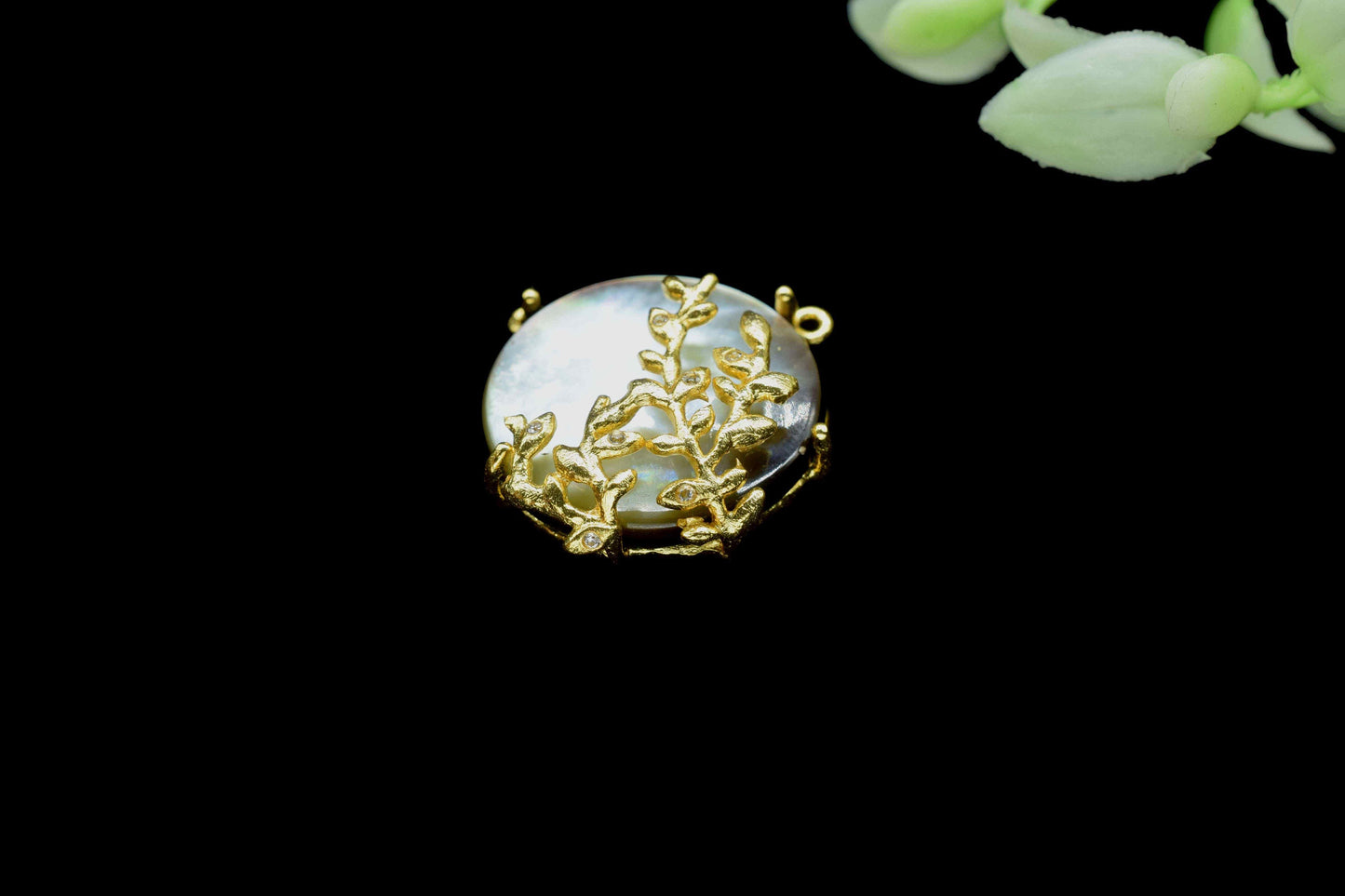 Black Pearl 20mm Round Shape Pendant,Black Pearl For Pendant jewelry,Black Pearl Smooth Round Leaf Pendant,Black Pearl Cabechon Charm,Gift