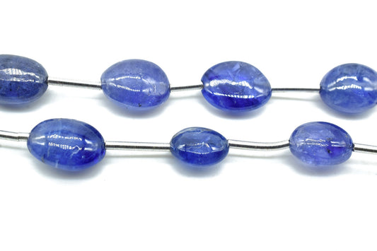 Iolite Smooth Oval Shape Briolettes-Iolite Smooth Oval Beads,jewelry making supplies,Vertical Top Drilled briolettes,Oval Shape Briolettes,