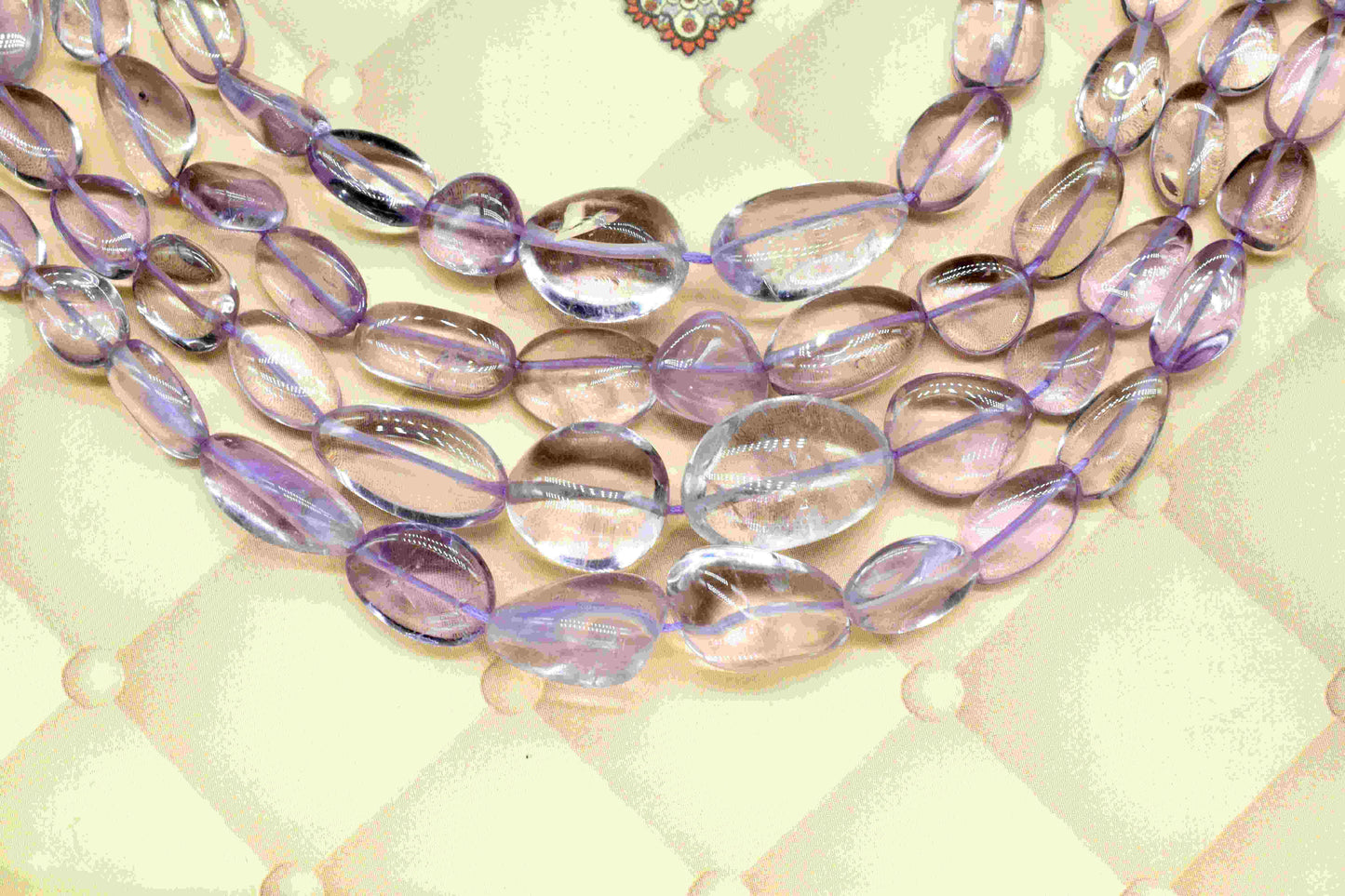 Natural Amethyst smooth Oval nuggets,handmade Necklace,Oval Shape Gemstone Tumble Beads,Purple nugget Strand,Amethyst Beads Jewelry,Gift