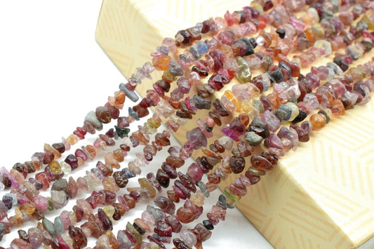 Multi Tourmaline Chip Beads Strand,Natural Multi Tourmaline Chips Beads,Uncut Chip Bead,3-6 MM,Polished Bead,Smooth Tourmaline Chip Gemstone