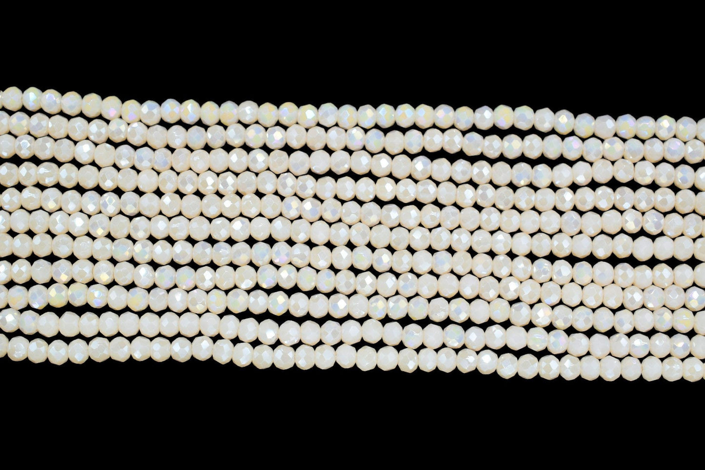 Peach Moonstone Coacted Faceted Beads/Loose Stone Beads/Jewelry Making Beads/Wholesale Beads/Peach Moonstone 3.50mm Faceted Beads/Gift