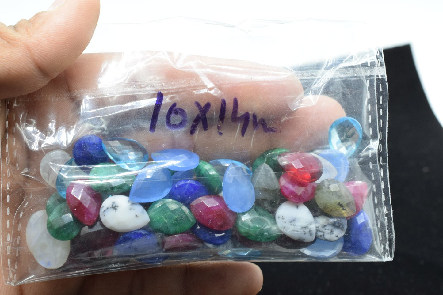 Blue sapphire Faceted Pear Shape Beads,10x14mm Pear Shape,Blue sapphire Faceted Teardrop,sapphire Jewelry Beads,Blue sapphire Briolettes,