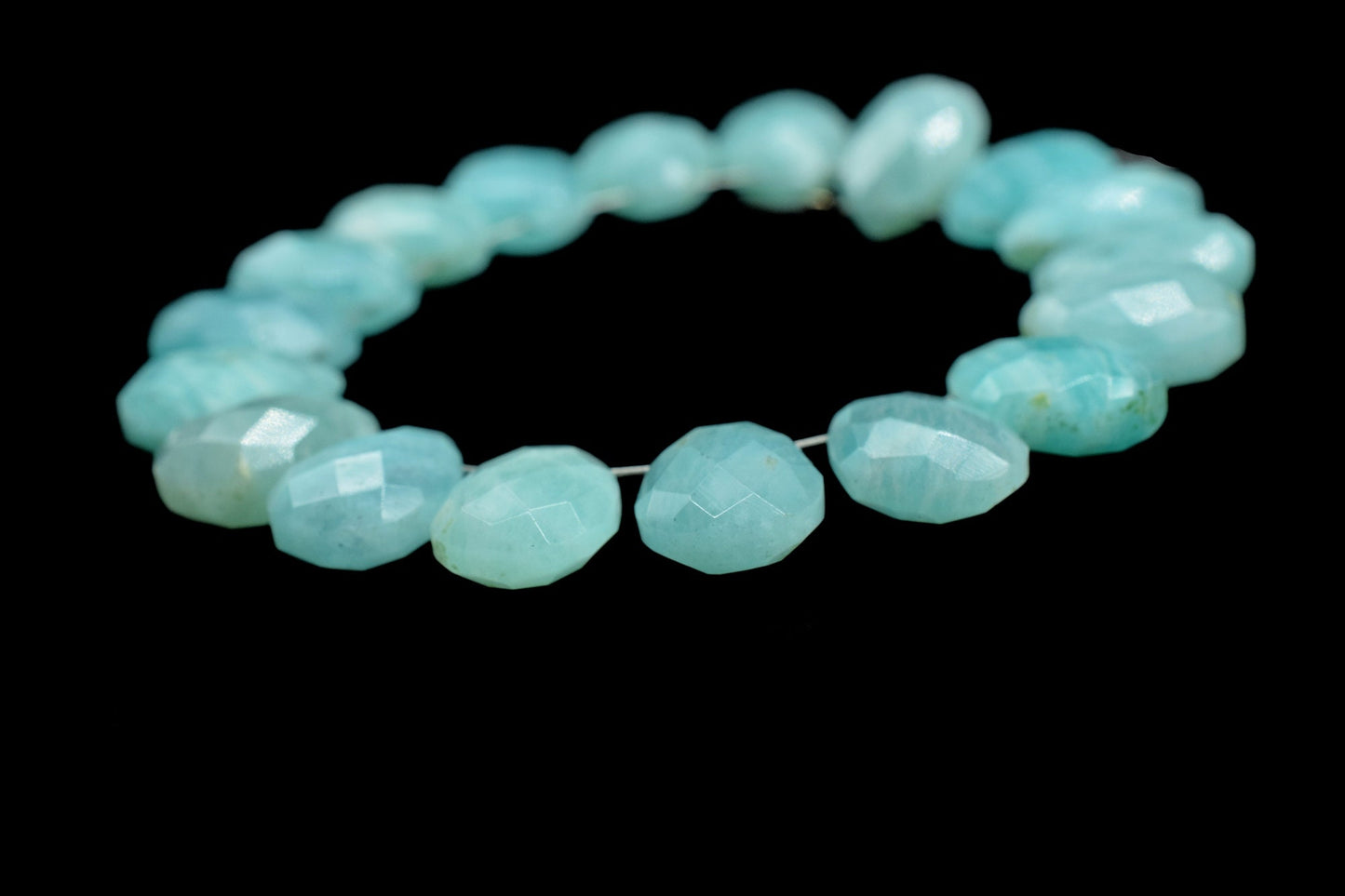 Natural Amazonite Faceted 8x12mm Pear Shape Beads,Amazonite Pear Shape Bead,Green Mint Gemstone Beads,Amazonite Teardrop,Calibrated
