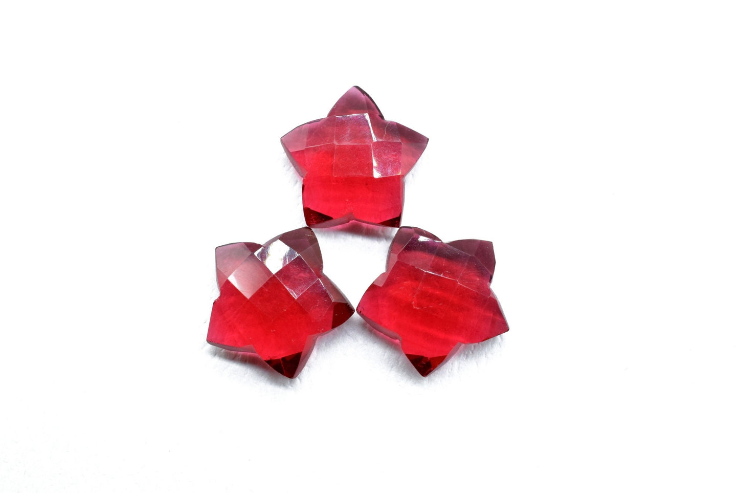 Pink Tourmaline 14mm carved star shape Briolettes,star shape Faceted Briolette,Gemstone,Hand Carved Briolette,Carving Gemstone,Carved stones