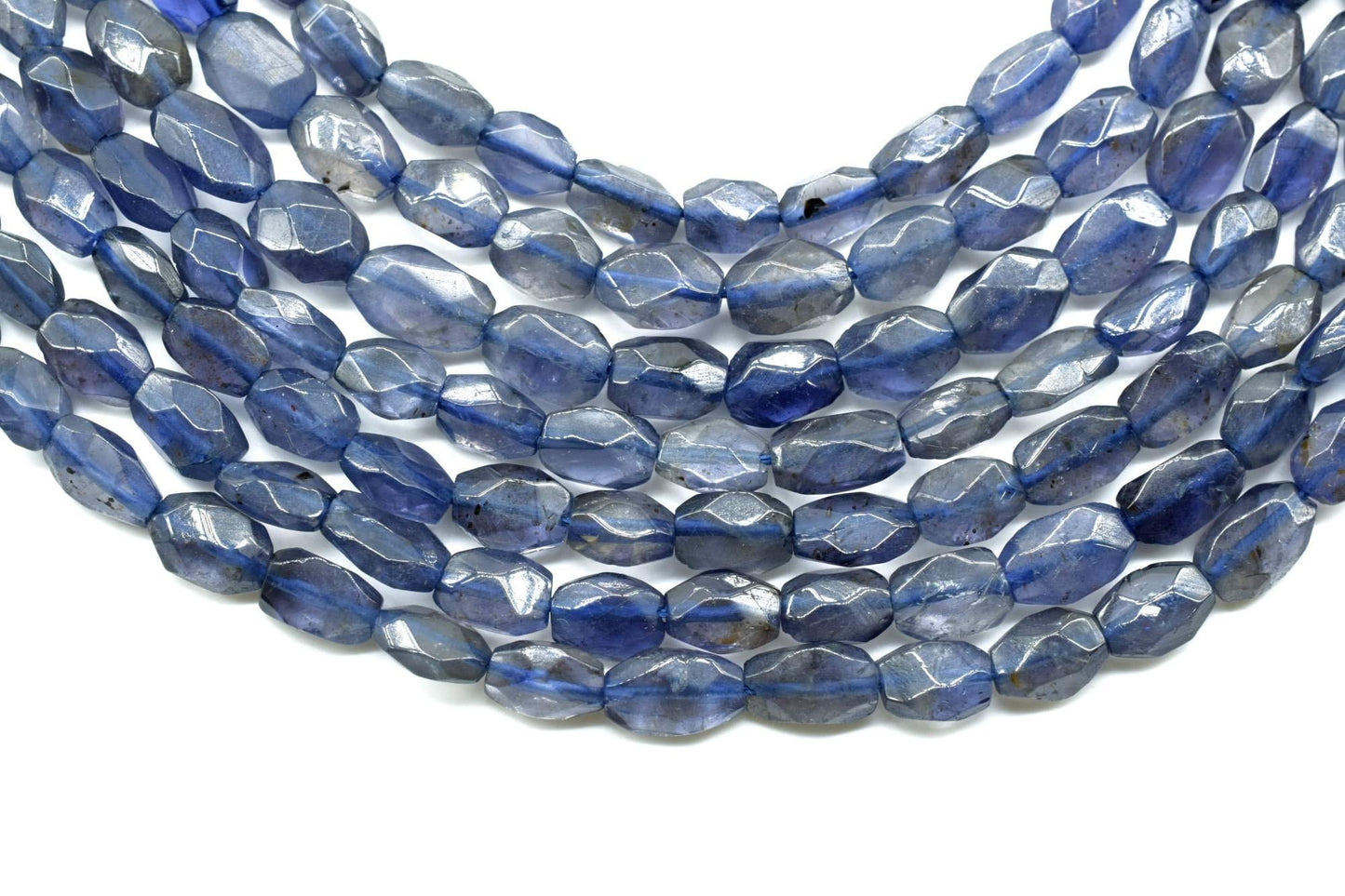 Iolite Faceted Oval Gemstone Beads, iolite Faceted Gemstone Beads, iolite Oval Beads, iolite Faceted Beads, ,Superb Quality Natural Iolite