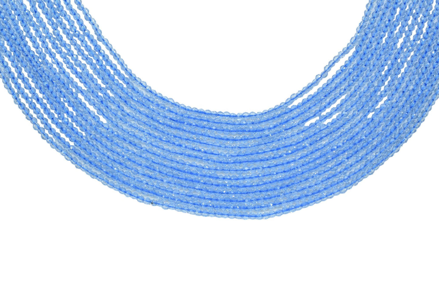 Tanzanite Faceted Beads/Beads Strand/Jewerly Making Beads/2mm Tanzanite Beads Strand/Loose Beads/Rondelle Beads/Full Strand Beads/Gift