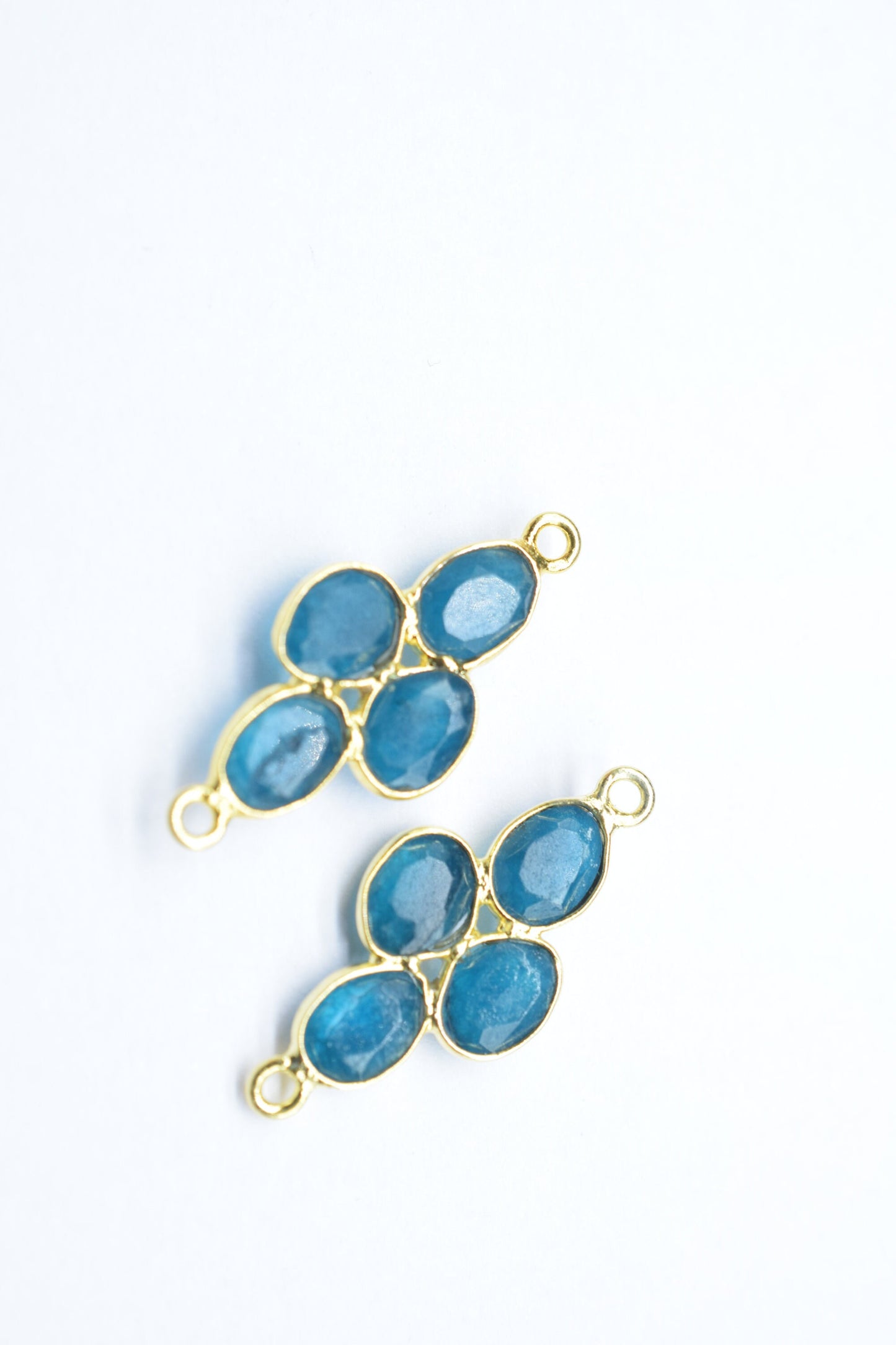 Neon Apetite Gemstone Component/Neon Apetite Faceted Cut Stones/Earring Component/Gemstone Pendant/Jewelry Making/Earring/Wholesale Supply