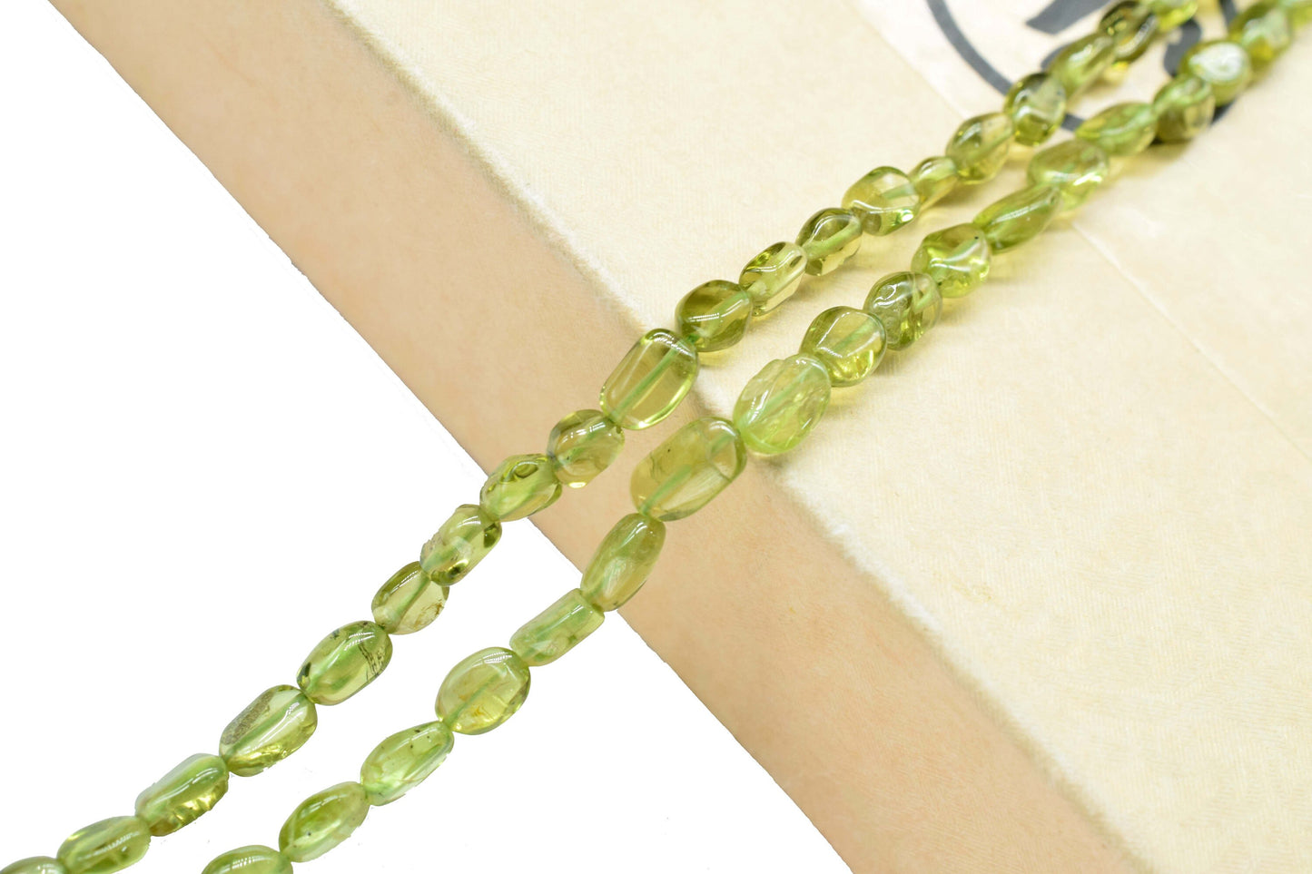 Top Quality Peridot Nuggets Shape 4x6mm to 5x8mm Beads, Peridot Plain Nugget Beads, Peridot Smooth Beads, Jewelry Making Craft,Gift