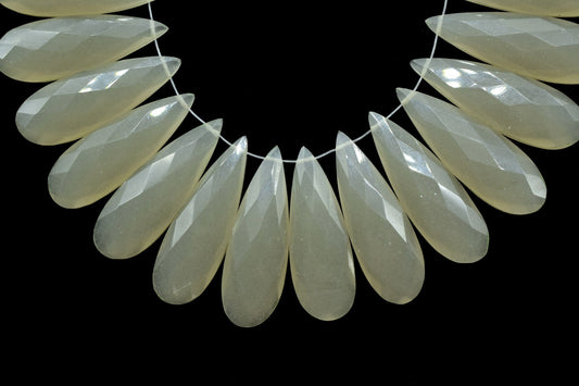 Grey Moonstone Long drop 10x30mm Briolettes,Grey Moonstone Briolette,Grey Moonstone Tear Drop Briolette,,Grey Moonstone drops,Grey Moonstone