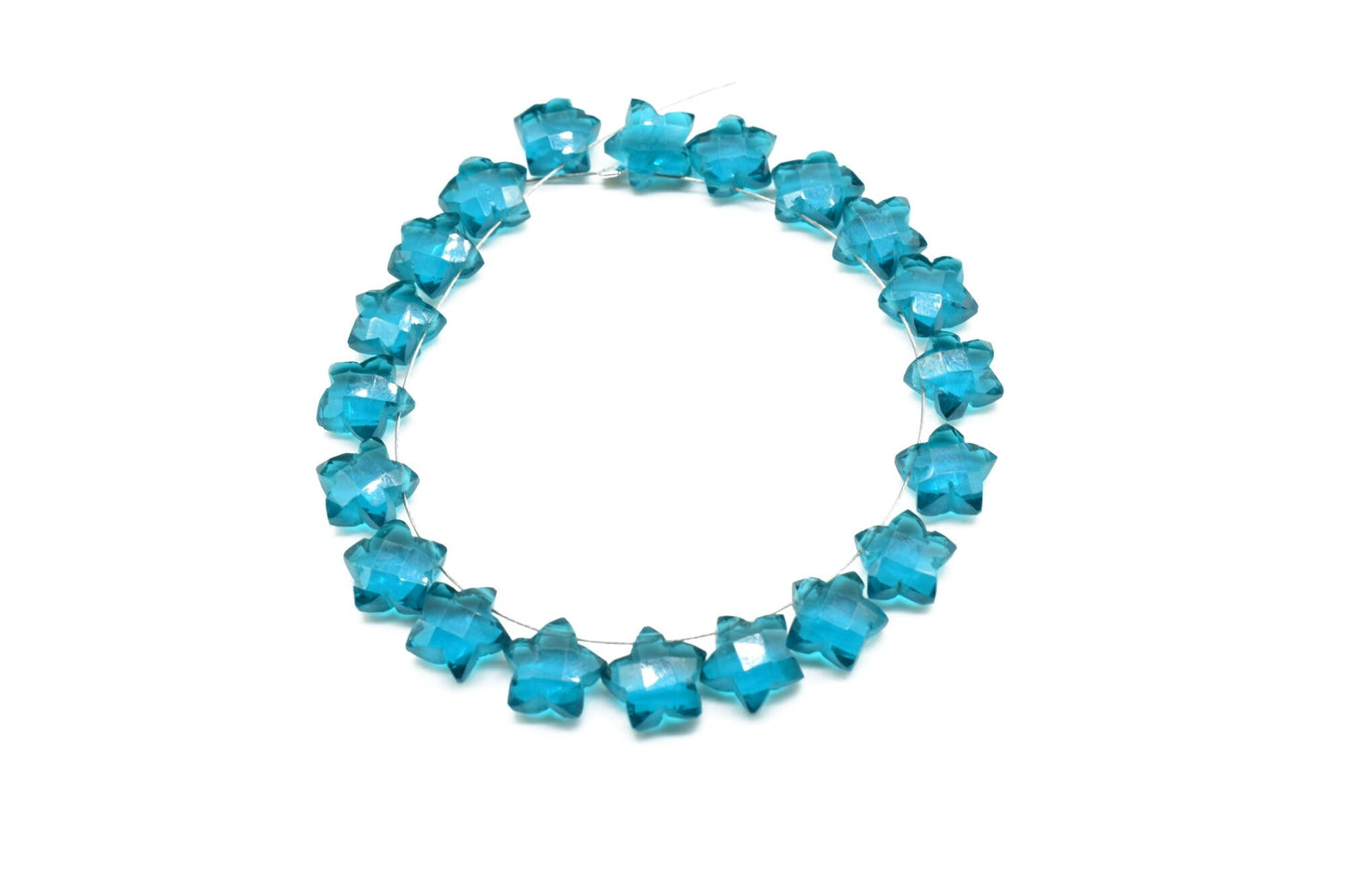 Neon Apatite 9mm star shape Faceted Briolette,Gemstone,Hand Carved Briolette,Carving Gemstone,Faceted Carved stones,Apatite carving gemstone
