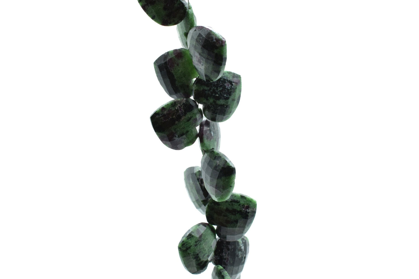 Natural Ruby Zoisite 20mm heart shape carved Briolettes,,Gemstone Briolettes,Ruby Zoisite Carved Briolettes,Ruby Zoisite Carved  Briolette