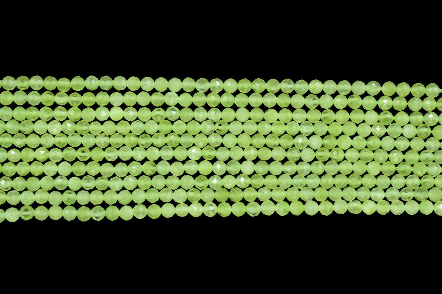 Peridot AAA Faceted beads/Green Stone Beads/Rondelle Beads/Jewerly Making Beads/Micro Cut Beads/Loose Gemstone Beads/Wholesale Beads/Gift