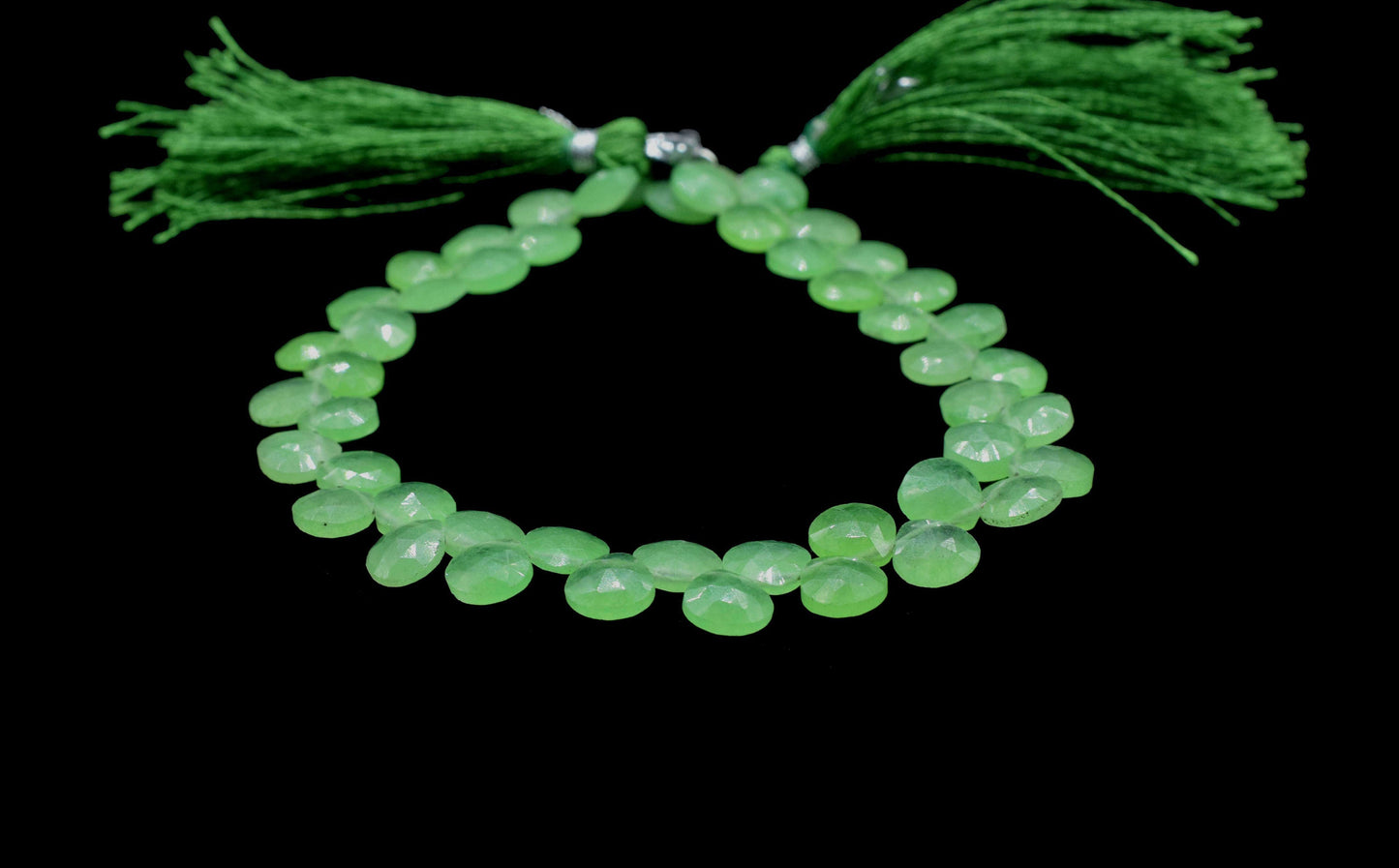 Prehnite Faceted 6mm To 7mm Heart Shape Briolettes,Prehnite Heart jewelry Making Supplies,Prehnite strand,Green Gemstone Heart Beads,Gift