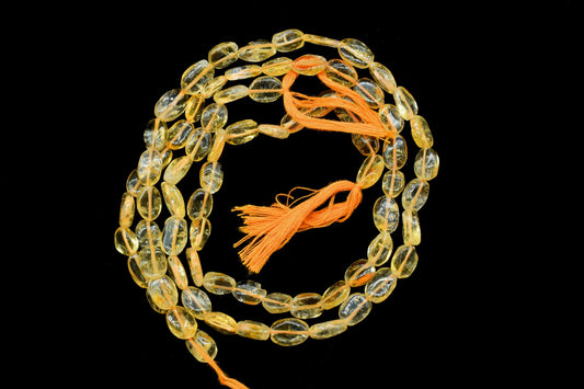 Citrine Smooth Beads,Yellow Gemstone Oval Shape Beads,Citrine Jewelry Making Craft,Citrine Strands Jewelry,Extremely rare Citrine Beads,gift