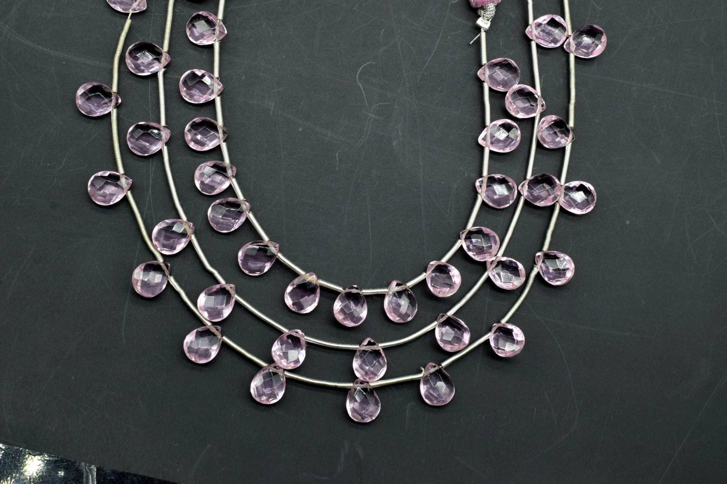 Pink Tourmaline TearDrop Briolettes,Tourmaline drops,Jewelry making beads,Supplies beads,Pink Tourmaline TearDrop 6x8mm Briolettes,Briolette