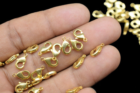 Alloy Lobster Clasp Hooks for Necklace&Bracelet Chain,DIY Jewelry,Brass Jewelry Findings,Hook Clasp for Necklace, Wholesale Lobster Clasp
