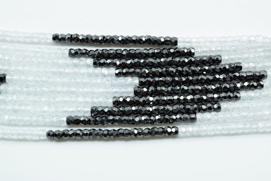 5 String Of Multi stone semi precious 3mm beads Necklace,Multi Zircon Necklace olive Traditional necklace- Gemstone Precious Necklace