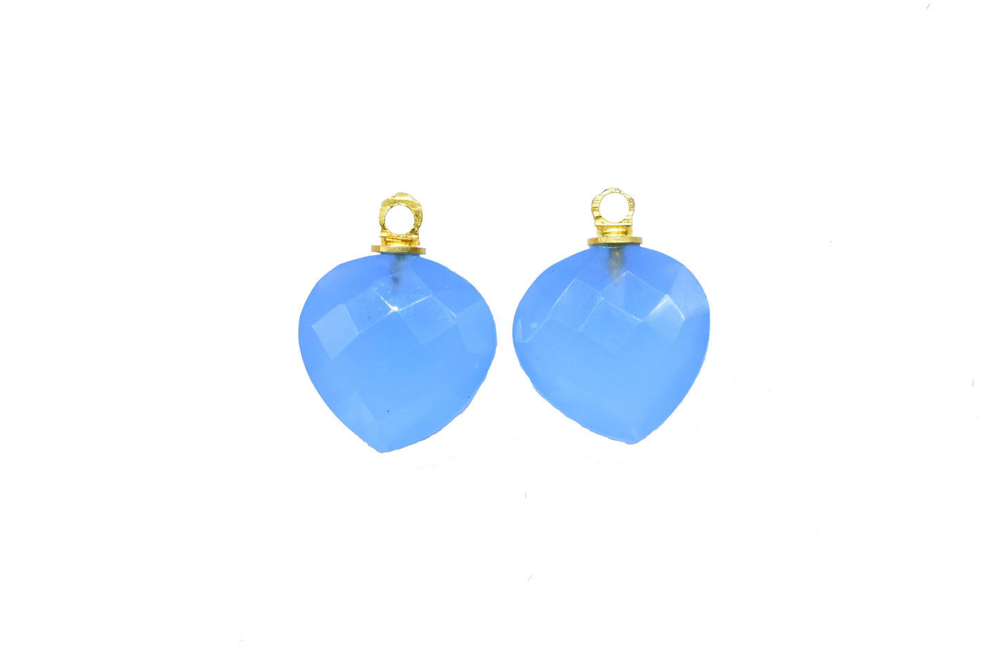 Handmade Single Bail Connector,Craft Supplies Link,Finding Component,Beads Jewelry,Gemstone Briolettes Pendants,Heart Shape Pendant Charm