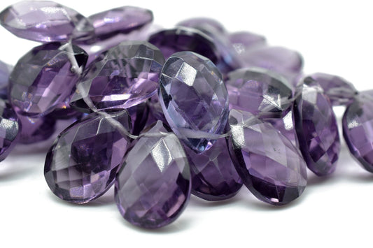 Amethyst Quartz 9x13mm briolette,Green Amethyst Quartz Faceted Almond Pear Beads,AAA Quality Green Amethyst Briolettes,9x13mm brioletts,bead