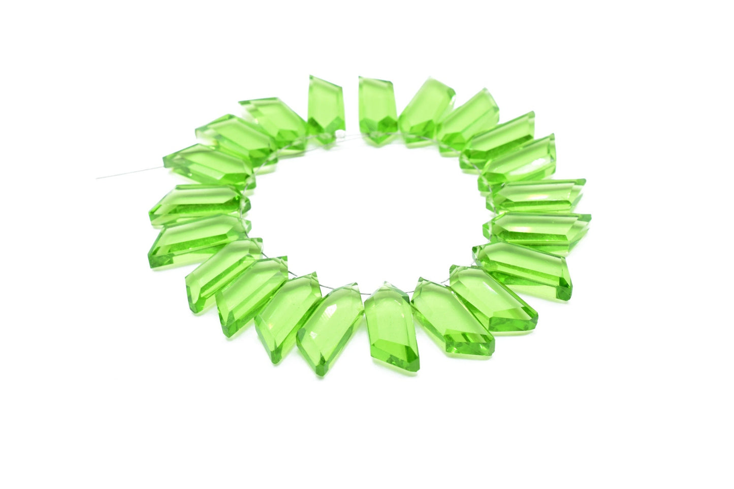 Peridot Faceted Briolettes,Peridot Faceted Beads,Natural Peridot Briolettes,Peridot Side Drill briolettes,Fine Quality Peridot Gemstones