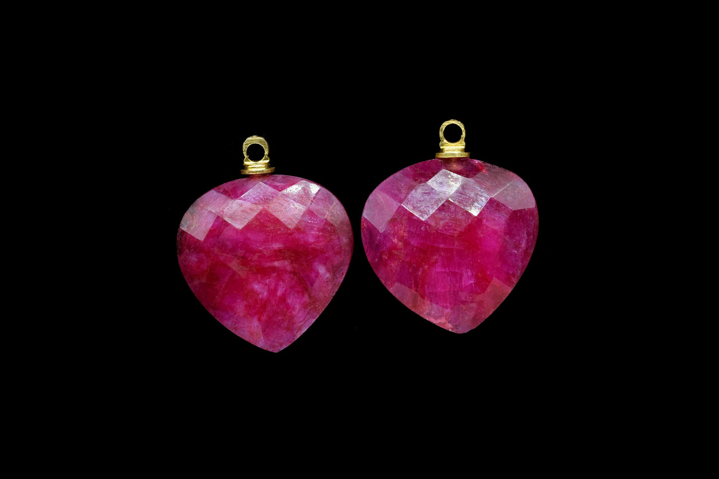 Gemstone Briolettes,Jewlry Making Connectors,20mm Heart Shape Pendant Charms,Natural Gemstone Pendants,Earring Connectors.Braclet Charms,