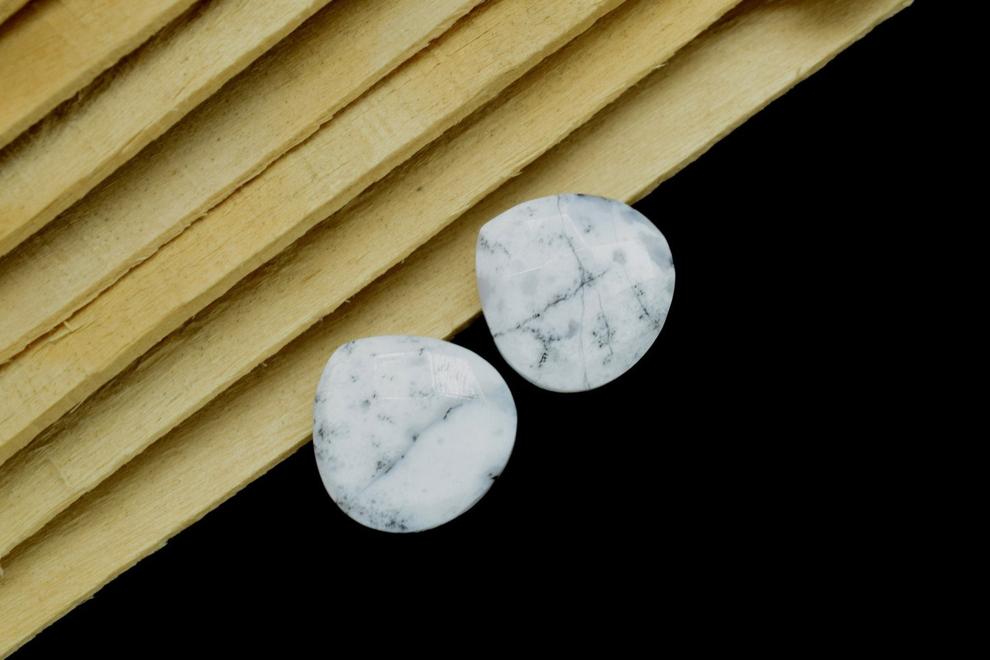 14mm Dendrite Opal Faceted Heart Shape Briolettes,Dendrite Opal  Briolettes,Dendrite Opal Jewelry Making Bead,Dendrite opal Beads,Opal beads