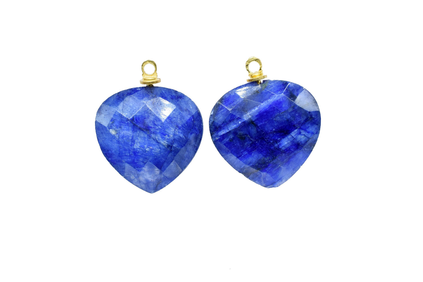 Heart Shape Faceted Connectors,Handmade Jewelry,Beads Pendants,Gemstone Single Bail Pendants,Heart Shape Briolettes Pendant Charms,Mom Gift