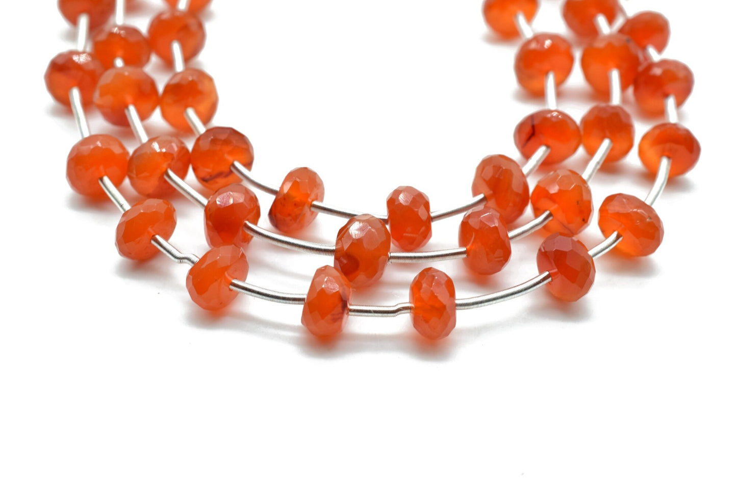Carnelian 6mm Rondelle beads,Carnelian beads,Carnelian strand,Carnelian faceted beads,Carnelian string,Carnelian Rondelle beads,Gemstone