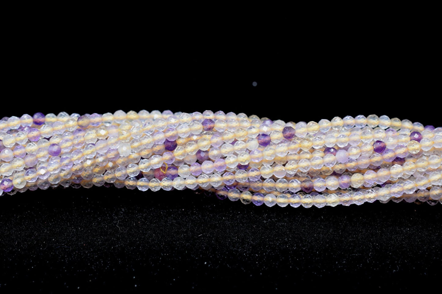 Purple Fluorite Faceted beads,Loose Beads for Jewelry Making,AAA Quality beads,Multi Fluorite beads,Gemstone Beads,13" rondlle beads Strand