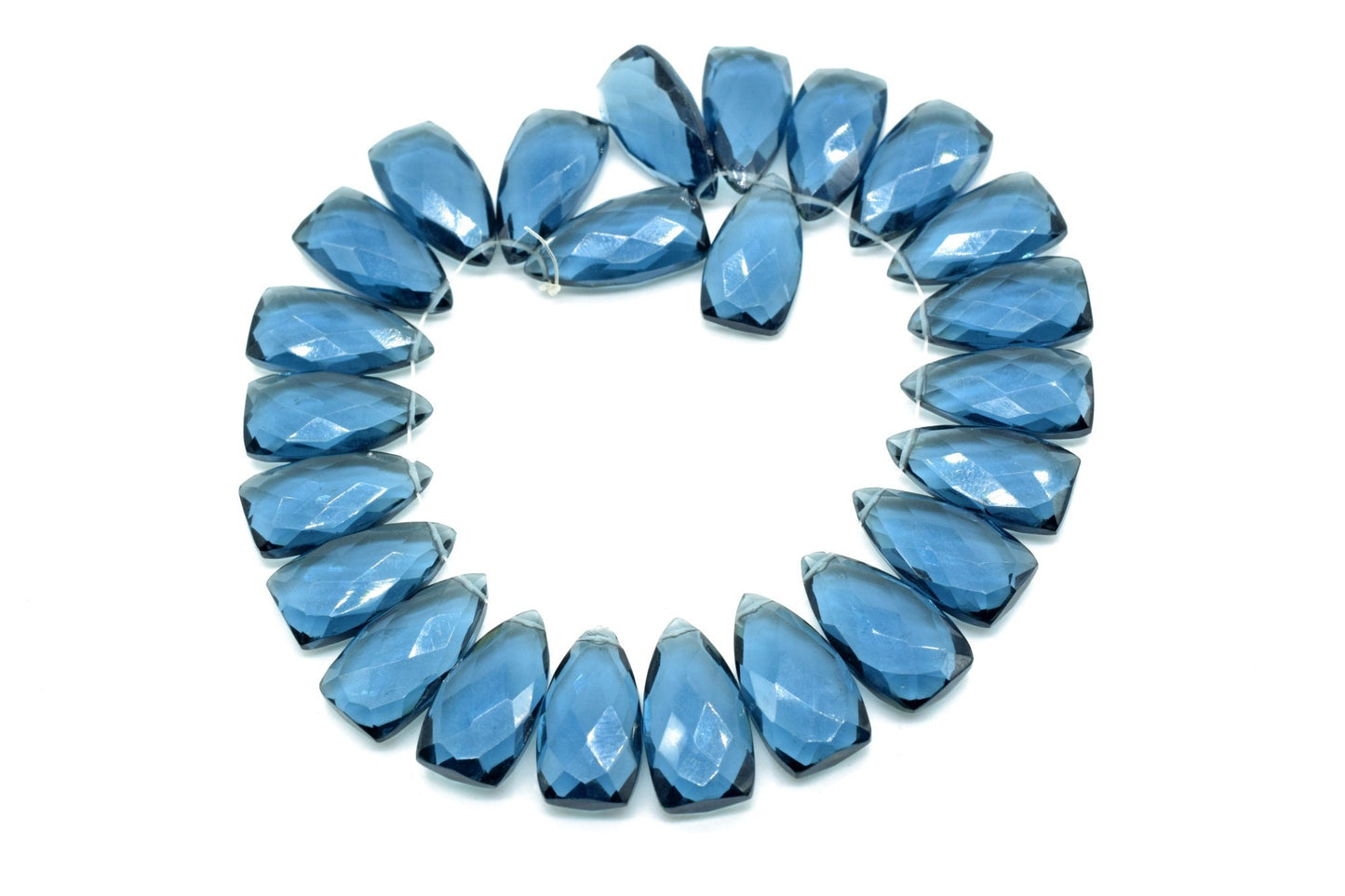 Kyanite Triangle Shape Faceted beads,10x18mm Triangle Shape,Jewelry Making Gemstone Beads,Long Triangle beads,Natural Gemstone Briolette