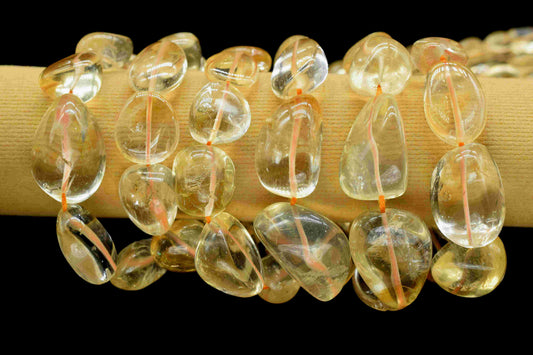 Citrine Smooth Oval Shape Briolettes,Citrine Oval Beads,Big Natural Smooth,Natural Citrine Plain Oval Beads, Smooth Beads, Plain Oval Beads