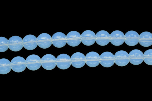Opalite Quartz Smooth Beads,Handmade Jewelry,AAA Quality,Opalite Beads Jewelry Making Craft,Opal Strands Jewelry,Gemstone Round Shape Beads