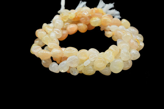 Natural Gemstone Nuggets Beads/Smooth Beads/Jewelry Making Craft/Multi Moonstone Nuggets Beads/Handmade Jewelry/Jewelry Component/B'day Gift