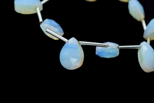 Opalite 7x10mm teardrop shape beads,jewelry making Crafts,,Opalite Pendants beads,shape Briolettes,Opalite beads,gemstone briolette,opal