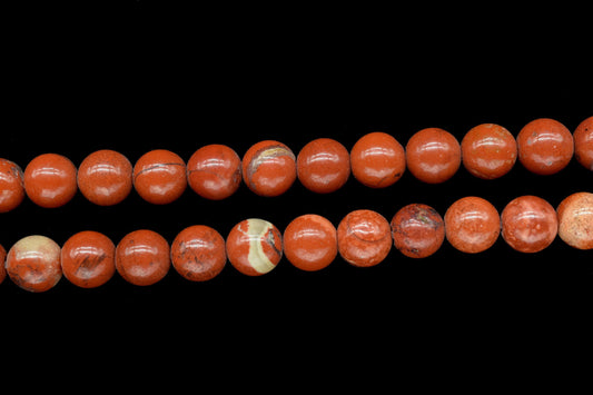 Natural Red Jasper Round Smooth Beads,Red Jasper Round Ball,Handmade Jewelry,16 Inch Strand,AAA Quality,Jewelry Making Crafts,6mm,Gift