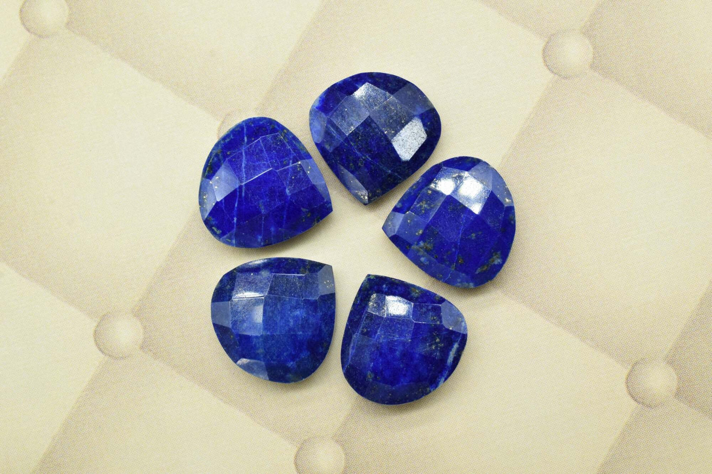Lapis Lazuli 14mm Heart Shape Briolettes,Lapis Lazuli Briolettes,Lapis Lazuli Jewelry Making Bead,Lapis Lazuli Beads,Lapis Lazuli briolettes