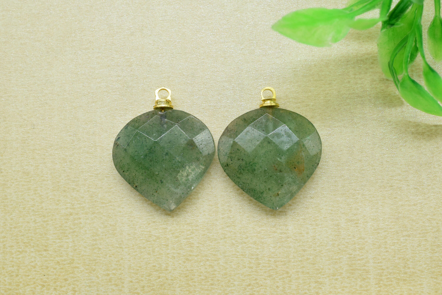 Heart Shape Faceted Connectors,Handmade Jewelry,Beads Pendants,Gemstone Single Bail Pendants,Heart Shape Briolettes Pendant Charms,Mom Gift