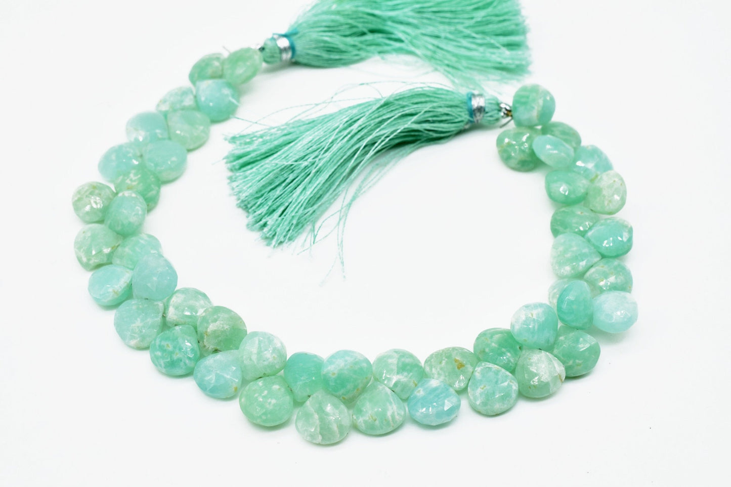 Amazonite Heart Shape Faceted Briolette,10mm Amazonite Heart Shape,8''heart shape strand,amazonite beads,jewelry making beads,mint gemstone