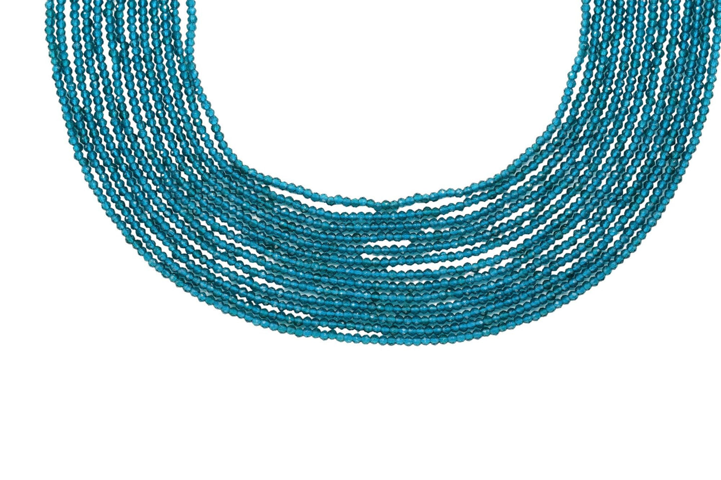 London Blue Topaz Faceted Beads/Beads Strand/Jewerly Making Beads/2mm Blue Beads Strand/Loose Beads/Rondelle Beads/Full Strand Beads