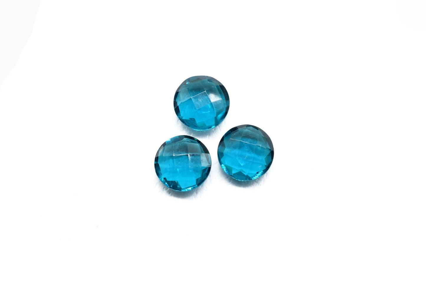 Neon Apatite Quartz 10mm Round Faceted Briolettes,Apatite Quartz Briolette,Coin Gemstones Beads,Neon Apatite Coin Faceted Beads,10mm Coin
