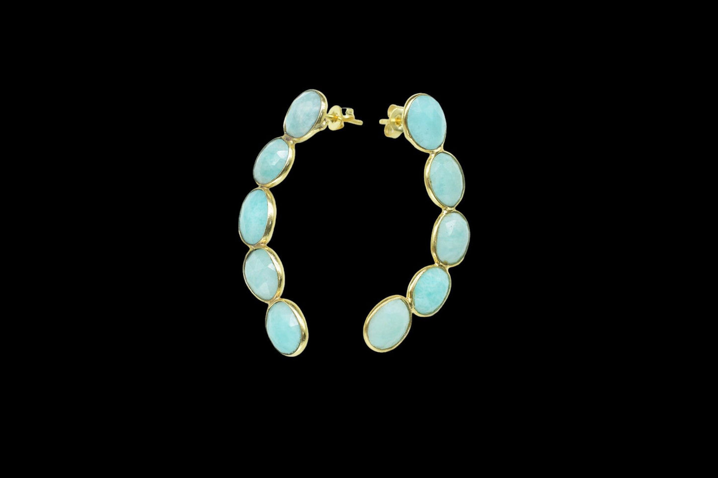 Natural Amazonite Earring/Gemstone Earring/Bridal Jewelry Earring/Women Earring/Handmade Earring/Bridesmaid earring/Women Earring/Gift