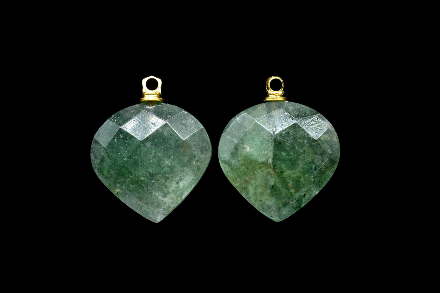 Heart Shape Faceted Connectors,Handmade Jewelry,Beads Pendants,Gemstone Single Bail Pendants,Heart Shape Briolettes Pendant Charms,Mom Gift