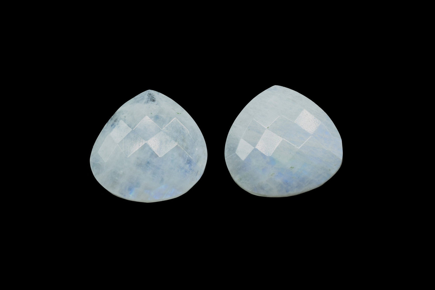 Rainbow Moonstone 20mm Faceted Heart Shape Beads,Moonstone Briolettes,Moonstone Heart Shape Briolettes,Moonstone Jewelry Bead,Moonstone bead