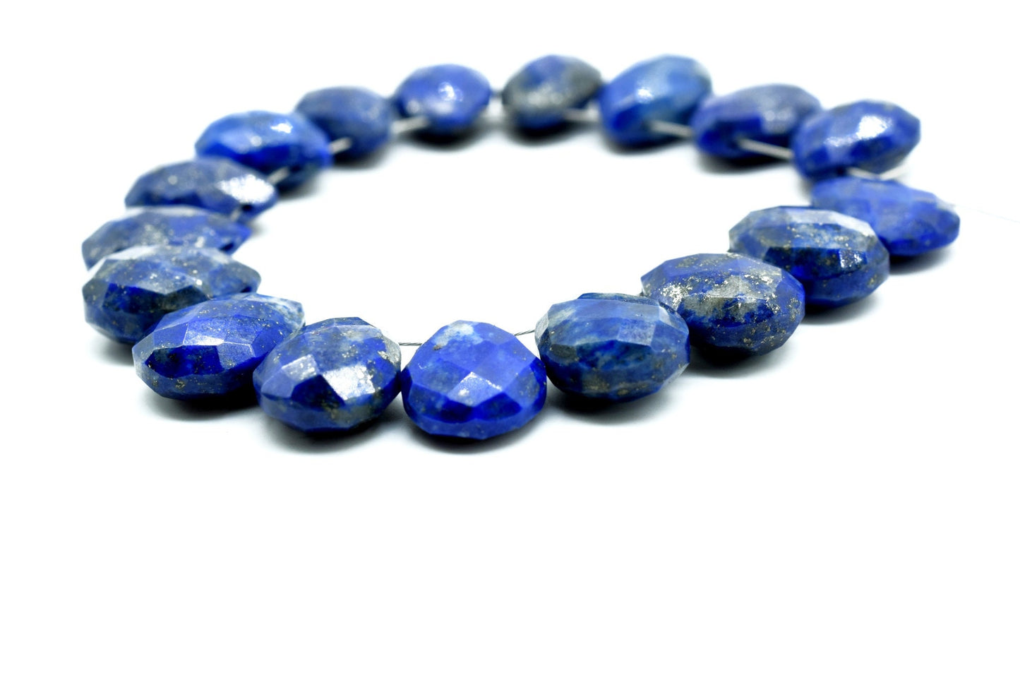 Natural Blue Lapis Lazuli Gemstone 8x12mm Pear shape Briolettes,Lapis Lazuli Faceted Pear Shape Beads, Pear Shape Briolette,Blue Gemstones